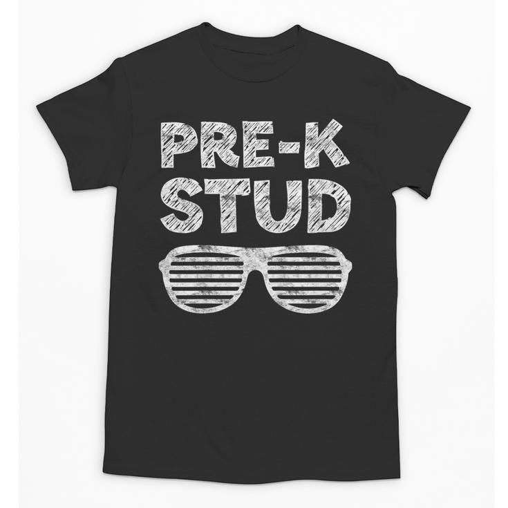 Pre-K Stud Shirt Boy Girl PreK Back To School Graduation Unisex T-Shirt