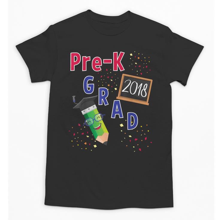 Pre Kindergarten Graduation 2018 Fun Graduate Shirt For Kids Unisex T-Shirt