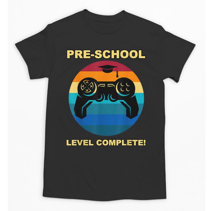 Pre-School Level Complete Graduation Video Gamer Preschool T Unisex T-Shirt