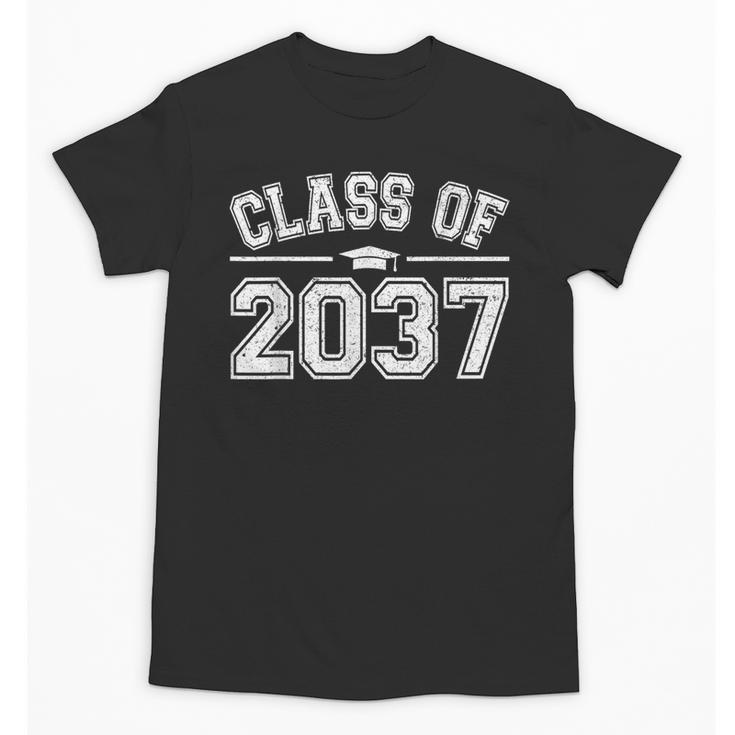 Preschool Class Of 2037 Grow With Me Graduation 2037 Vintage Unisex T-Shirt