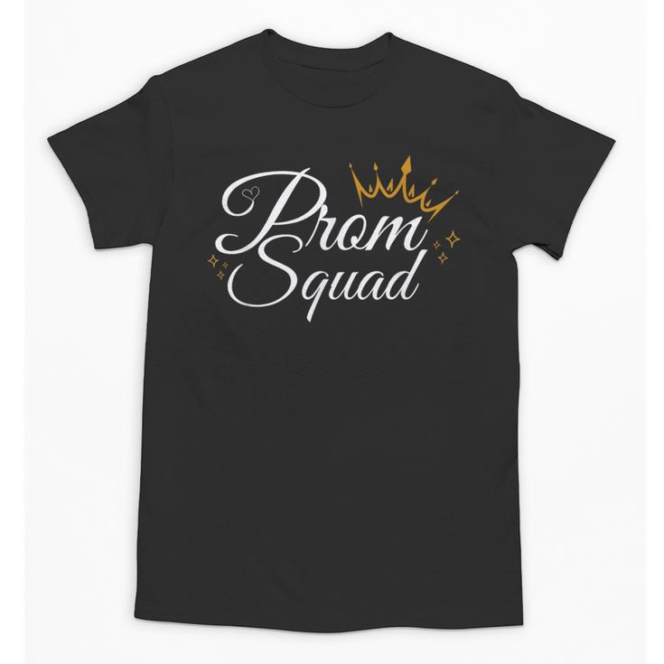 Prom Squad School Graduation Party 2025 Friends Matching Unisex T-Shirt
