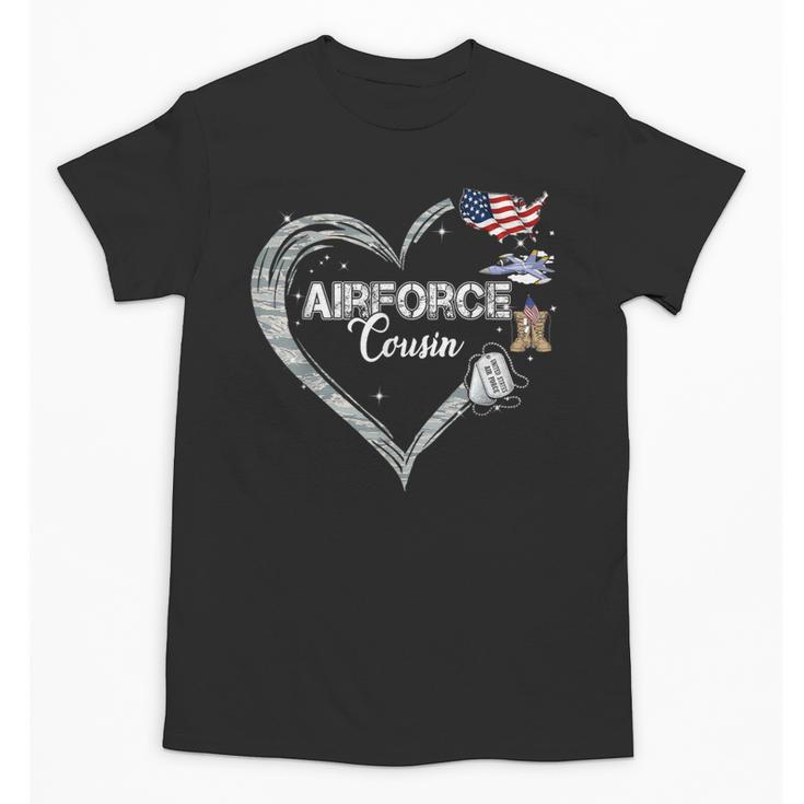 Proud Air Force Cousin Air Force Graduation Cousin USAF Unisex T-Shirt
