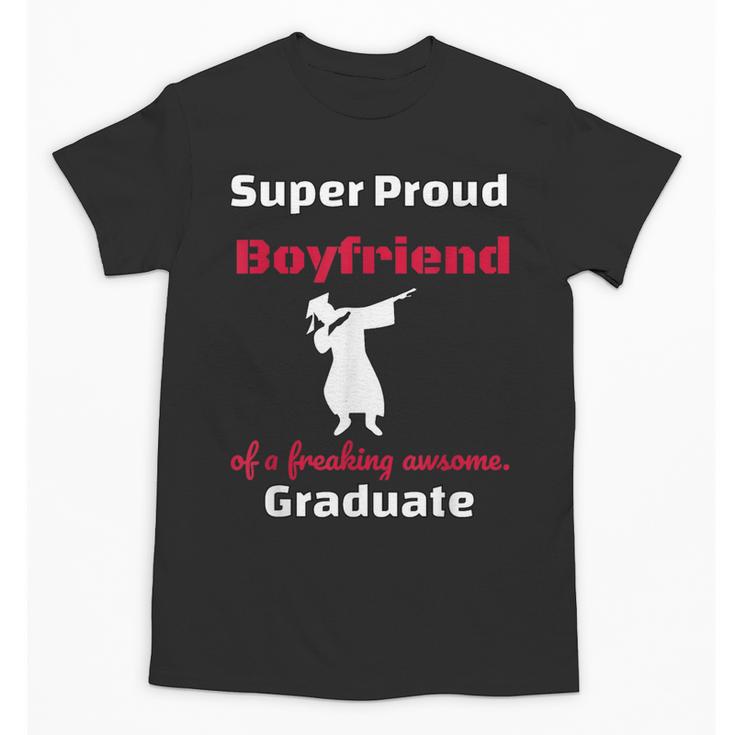 Proud Boyfriend Of 2018 Graduate Dabbing Graduation Unisex T-Shirt