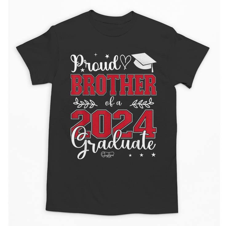 Proud Brother Of a Class Of 2024 Graduate For Graduation Unisex T-Shirt