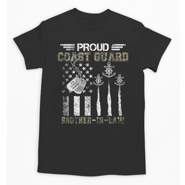 Proud Coast Guard Brother-In-Law US Coast Guard Graduation Unisex T-Shirt