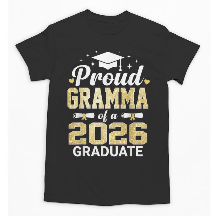Proud Gramma Of A 2026 Graduate Class Of Graduation Unisex T-Shirt