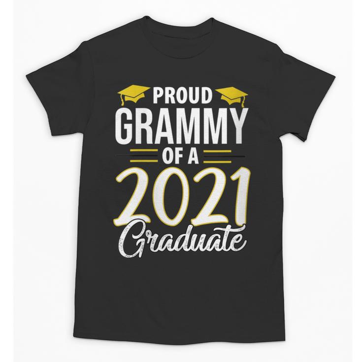 Proud Grammy Of A 2021 Graduate Graduation Clothes MBA PhD Unisex T-Shirt