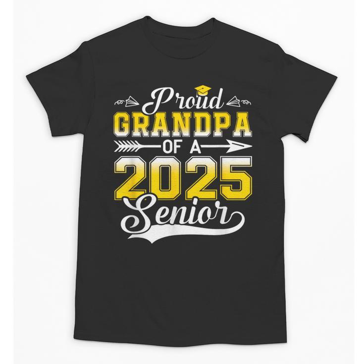 Proud Grandpa Of a 2025 Senior Graduate Graduation Unisex T-Shirt