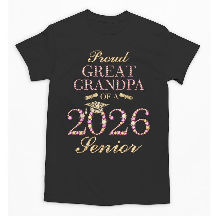 Proud Great Grandpa Of A 2026 Senior Graduate Graduation Unisex T-Shirt