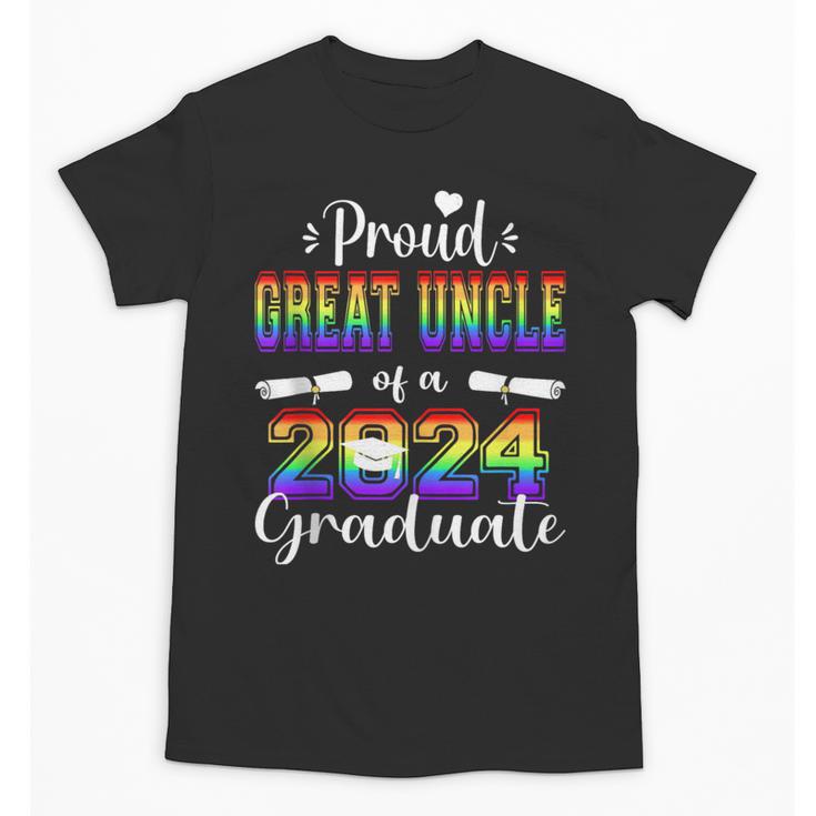 Proud Great Uncle Of 2024 Graduate Class 2024 Graduation Unisex T-Shirt