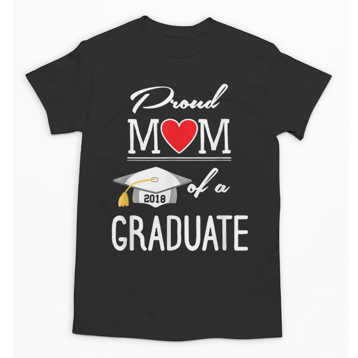 Proud Mom Of A High School Graduation Senior Mom Shirt Unisex T-Shirt