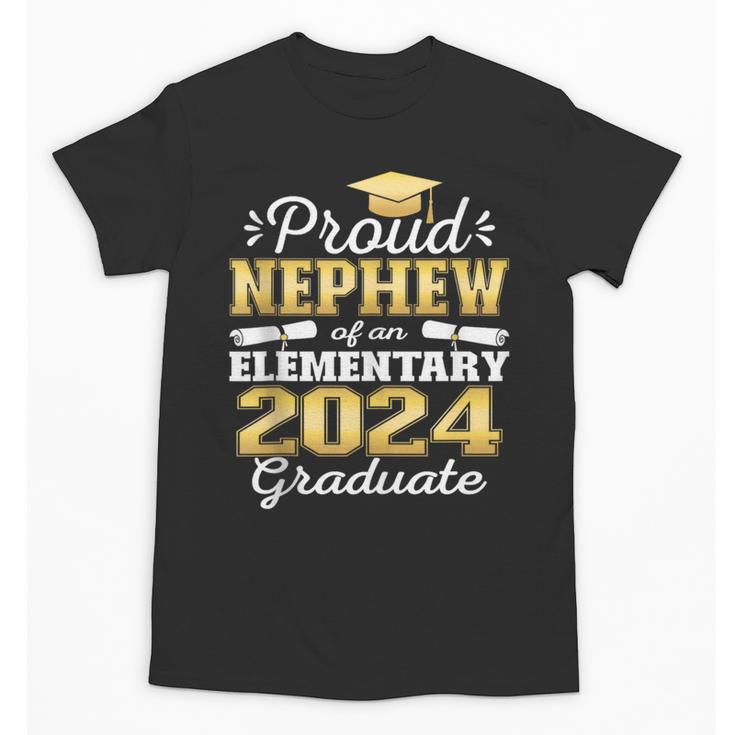 Proud Nephew Of 5th Grade Graduate 2024 Family Graduation Unisex T-Shirt