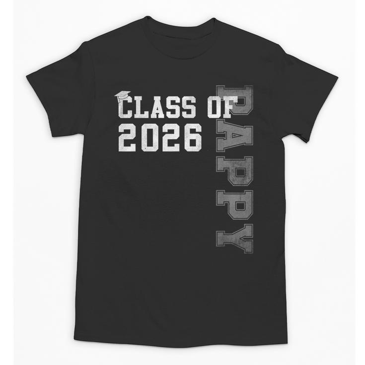 Proud Pappy Of A 2026 Graduate Grad Senior Graduation Unisex T-Shirt