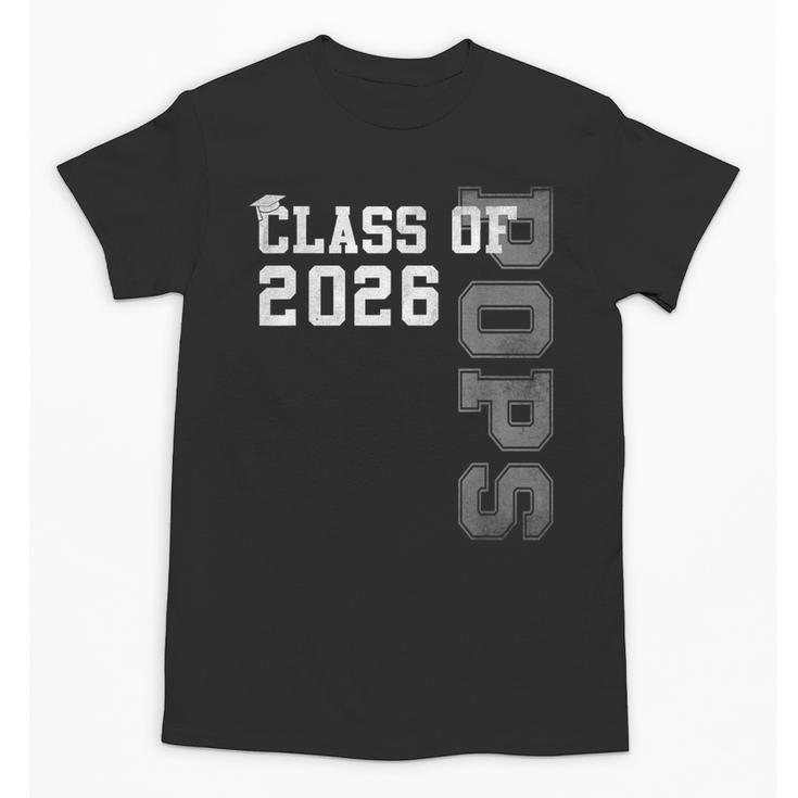 Proud Pops Of A 2026 Graduate Grad Senior Graduation Unisex T-Shirt