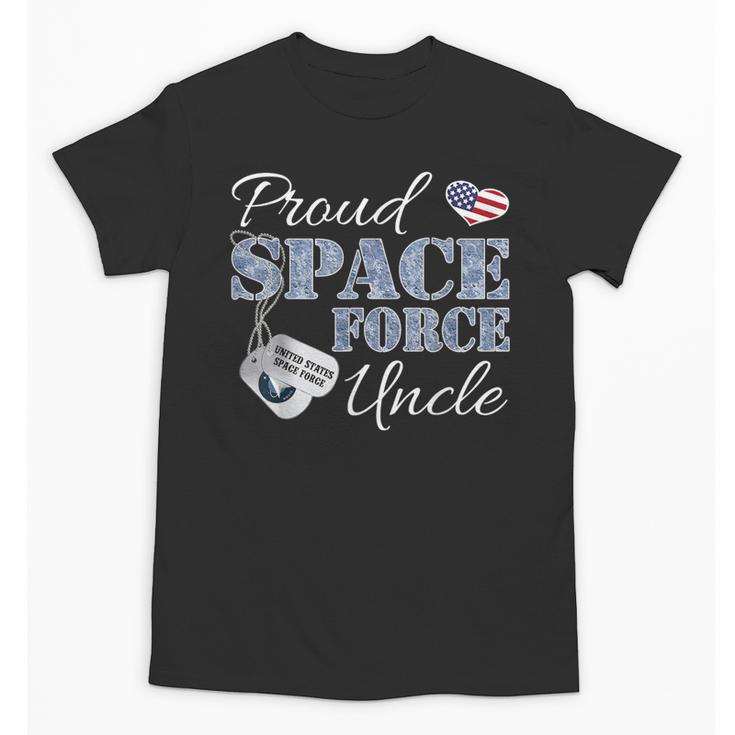 Proud Space Force Uncle Space Force Graduation Tee Unisex T-Shirt
