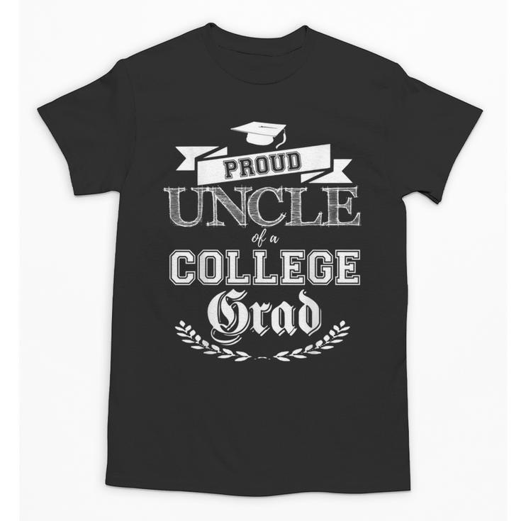 Proud Uncle Of a College Grad 2019 Family Graduation Shirt Unisex T-Shirt