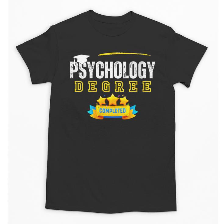Psychology Degree Graduation Senior Celebration Grad Party Unisex T-Shirt