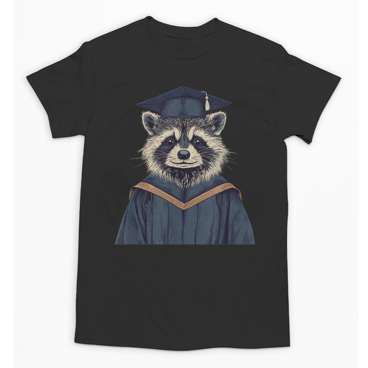 Raccoon Graduation Unisex T-Shirt