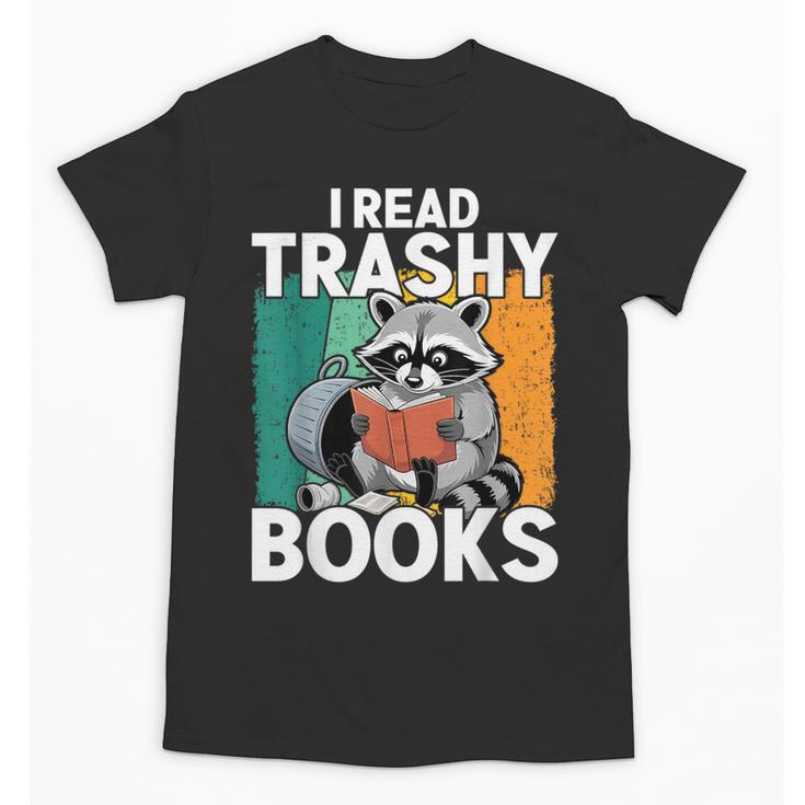Raccoon Smutty Book Lover Spicy Romance Novels Women's Unisex T-Shirt