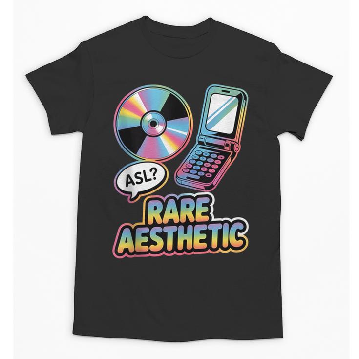 Rare Aesthetic Retro Nostalgia Y2K Vibes Unisex T-Shirt