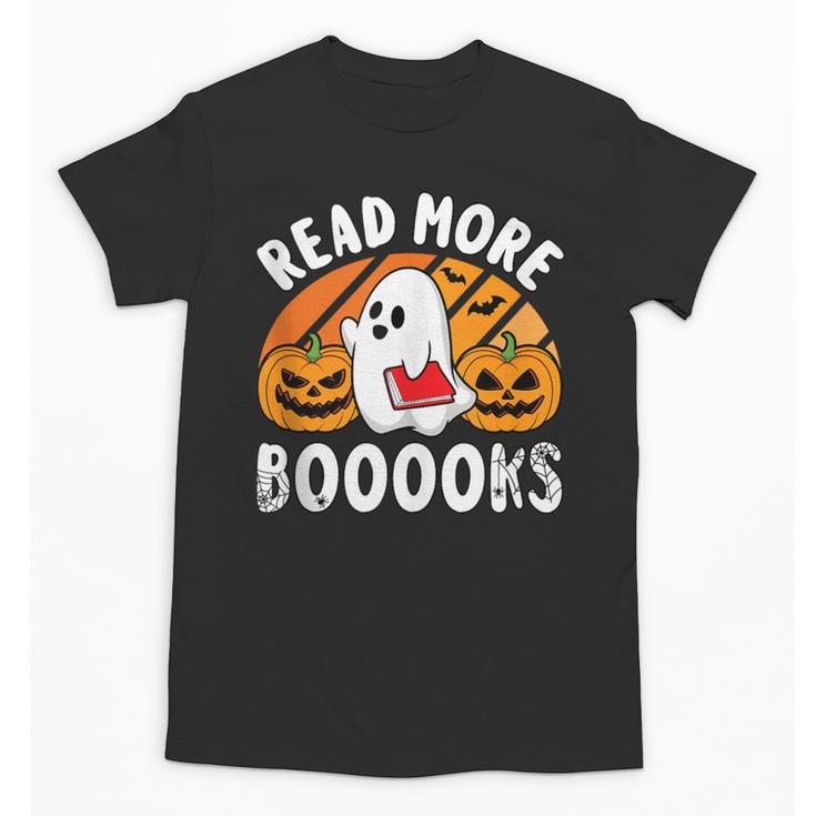 Read More Books Teacher Halloween Men Women Unisex T-Shirt