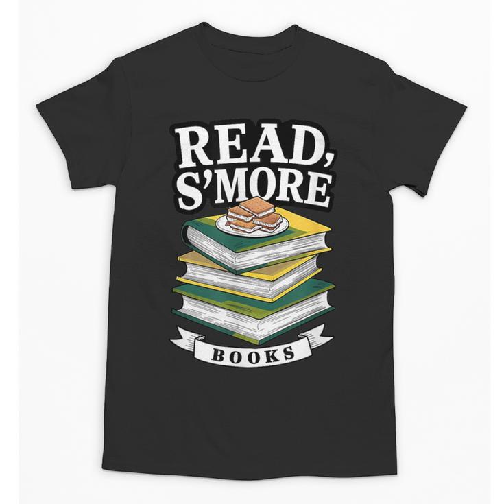 Read S'More Books Marshmallow Reading Smores Unisex T-Shirt