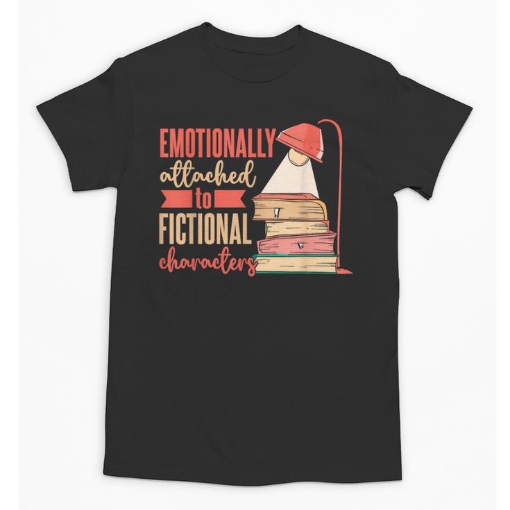 Reader Bookworm Fictional Character Reading Introvert Unisex T-Shirt