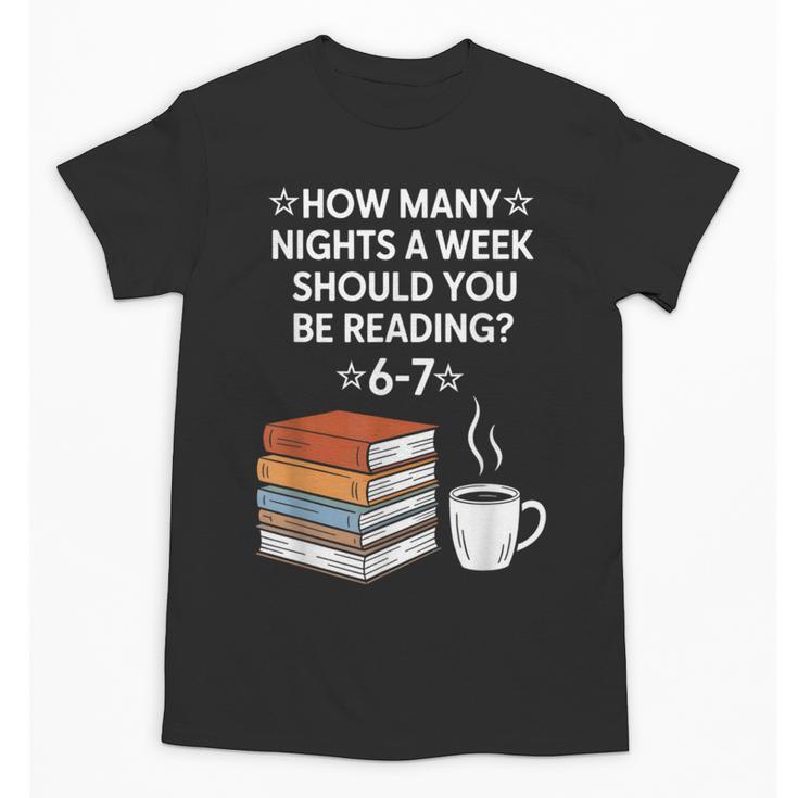 Reading 6-7 Six Seven Meme English Teacher Book Lover Unisex T-Shirt