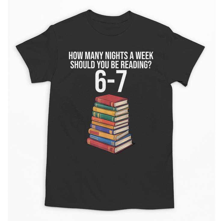 Reading Book Teacher 67 Six Seven Meme Unisex T-Shirt