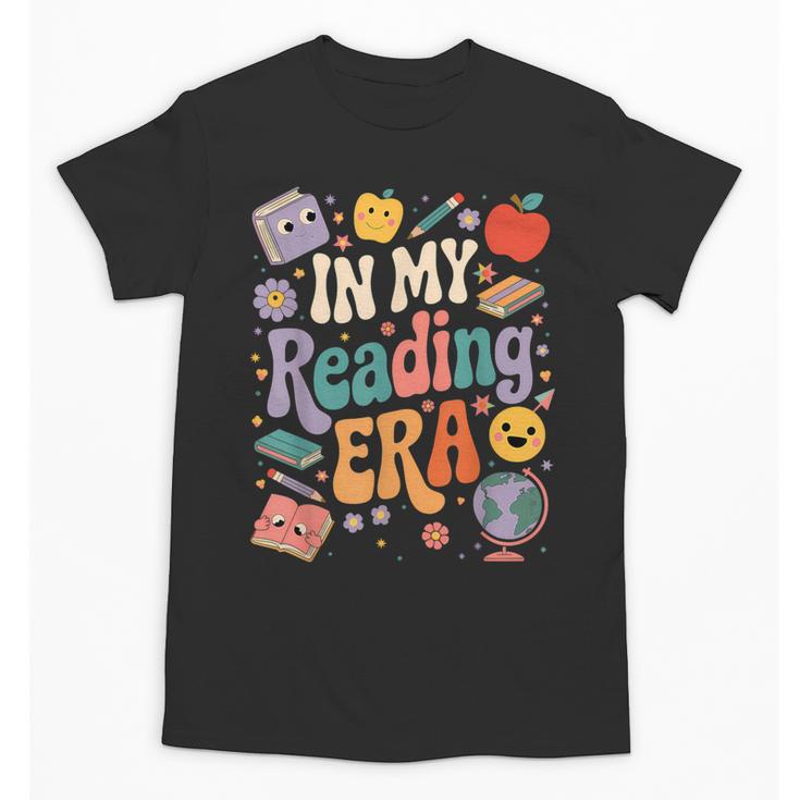 In My Reading Era Books Lovers Men Women Kids Unisex T-Shirt