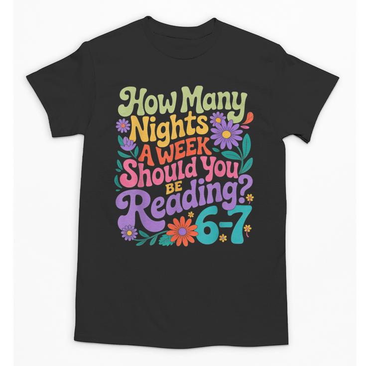 Reading Six Seven Meme Book Lover 67 Teacher 6 7 Unisex T-Shirt