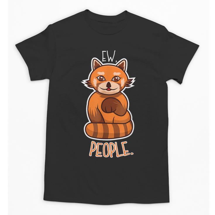 Red Panda Introvert For Red Pandas Fan Unisex T-Shirt