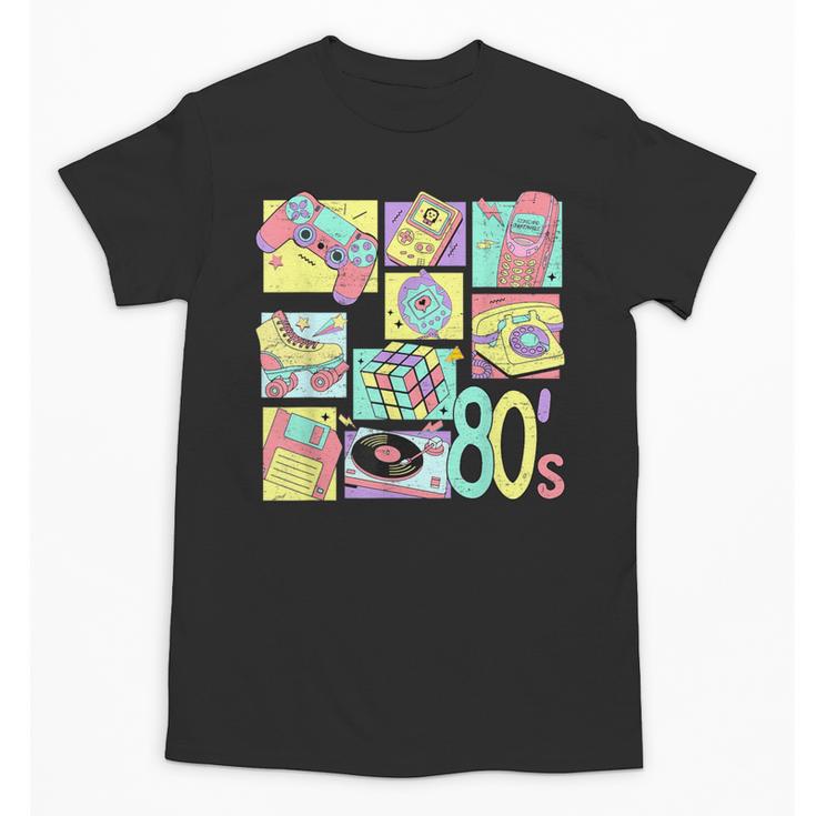 Retro 80s Nostalgia 1980s Throwback Party Costume Unisex T-Shirt