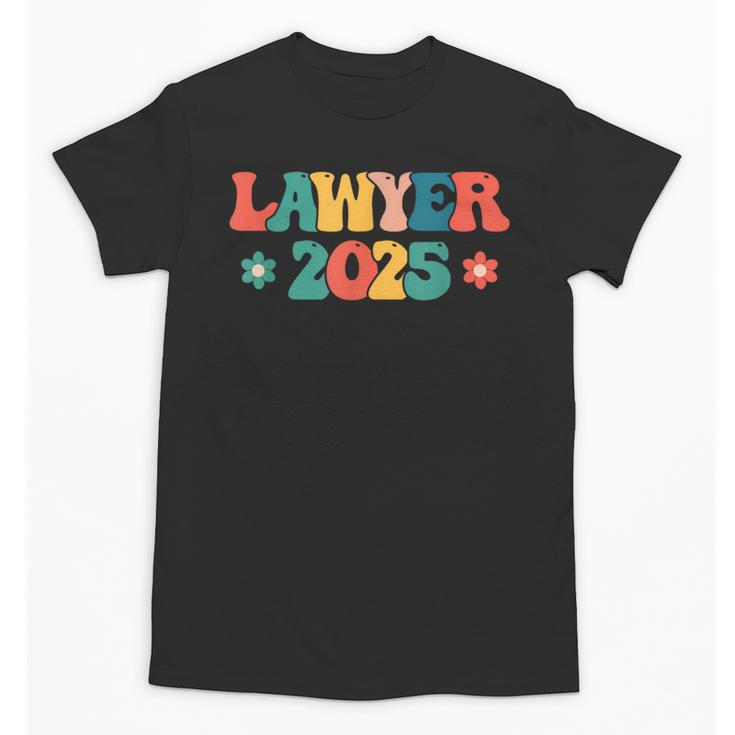 Retro Lawyer 2025 Attorney School Graduation Student Lawyer Unisex T-Shirt