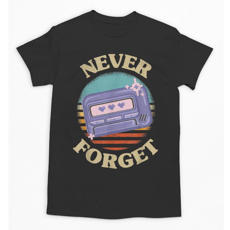 Retro Pager Never Forget Nostalgia Vintage Unisex T-Shirt