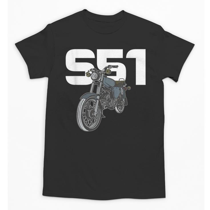 Retro Simme Moped Nostalgia Eastern Block Schwalbe Driver DDR Unisex T-Shirt