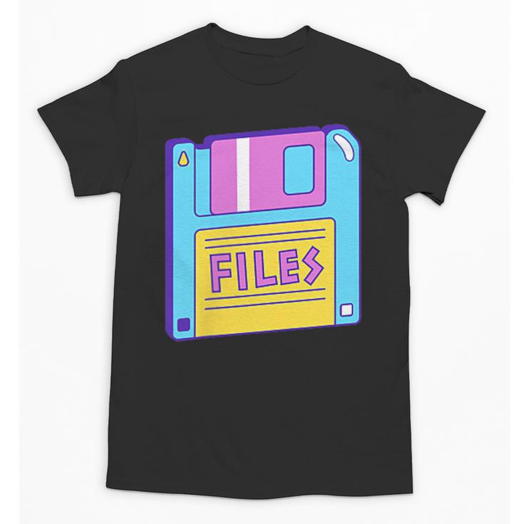 Retro TechnologyOld School Floppy Nostalgia 90s Generation Unisex T-Shirt