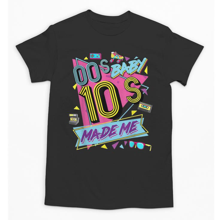 Retro Vintage 00's Baby 10's Made Me Nostalgia Classic Unisex T-Shirt