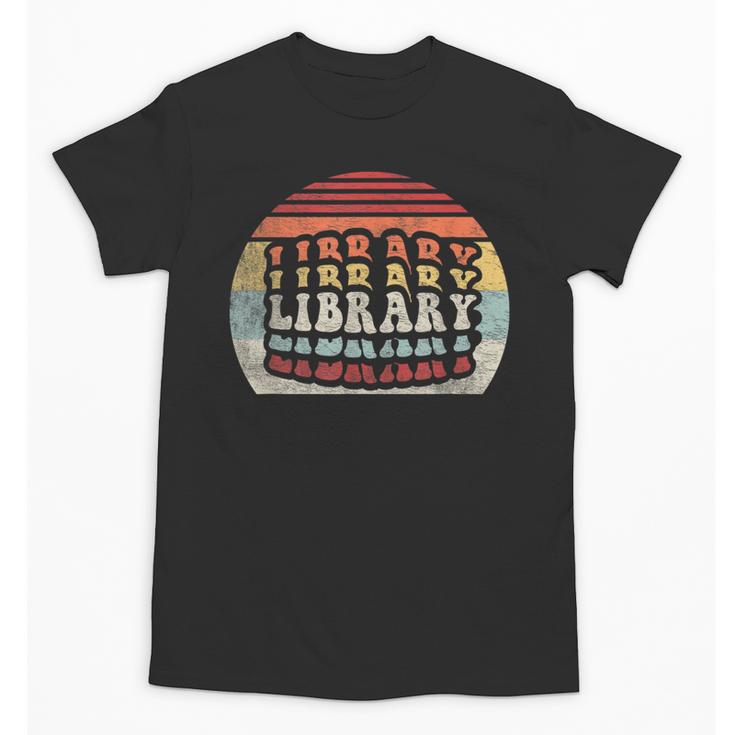 Retro Vintage Bookworm Library Shirt Book Lover Unisex T-Shirt