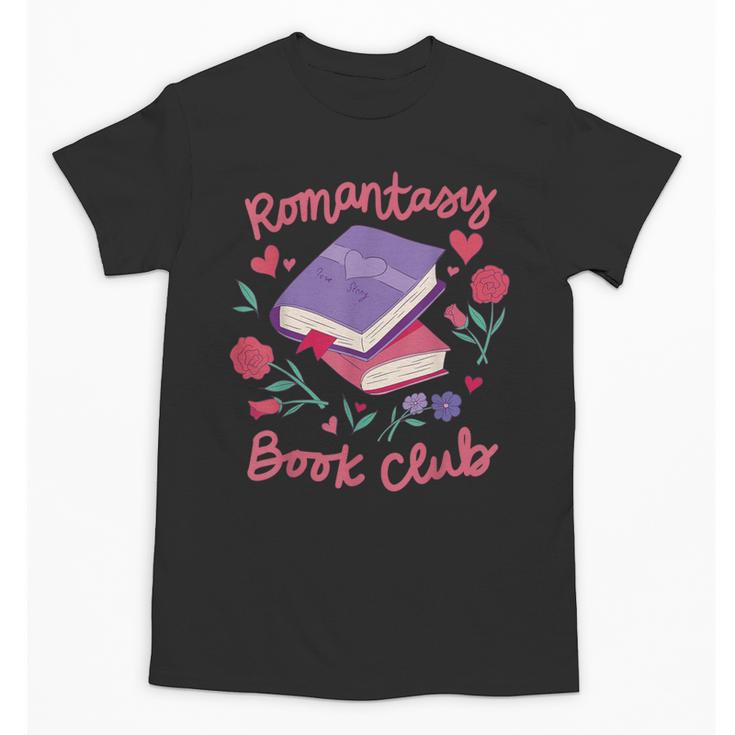Romantasy Book Club Novel Reading Club Bibliophiles Fiction Unisex T-Shirt