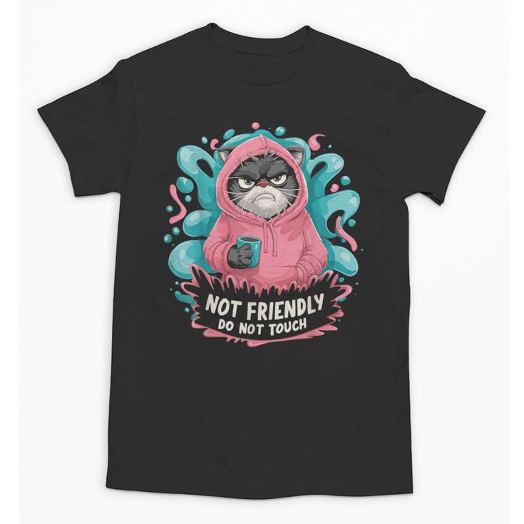 Sarcastic Loner Introvert Clothing Not Friendly Do Not Touch Small Unisex T-Shirt