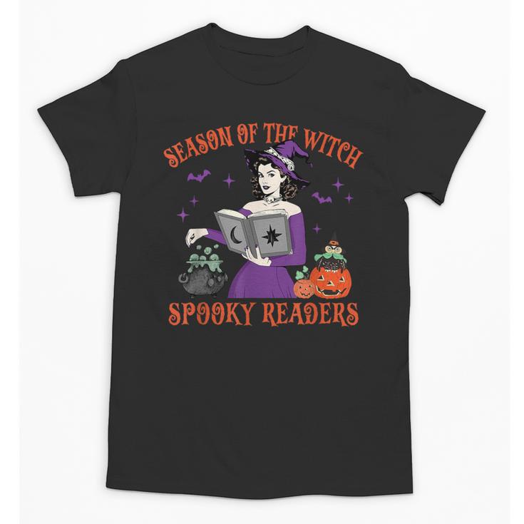 Season Of The Witch Spooky Readers Spell Book Hallowen Unisex T-Shirt