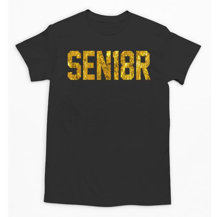 SEN18R Senior 2018 High School Graduation Party  T-Shirt Unisex T-Shirt