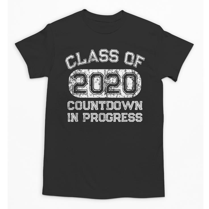 Senior 2020 Countdown To Graduation T-Shirt Unisex T-Shirt