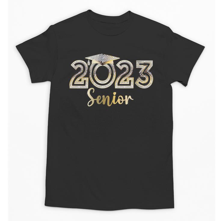Senior 2023 Elegant Bling Graduation Senior 2023 Graduate Unisex T-Shirt