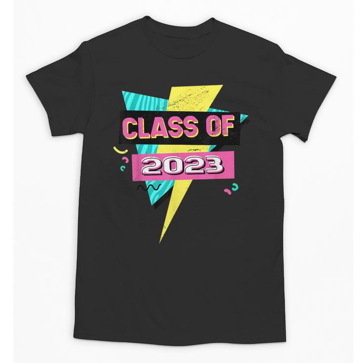 Senior 2023 Graduation Class Of 2023 Retro 90's Graduation Unisex T-Shirt