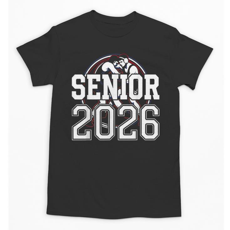 Senior 2026 Wrestling Class Of 2026 Wrestler Graduation Unisex T-Shirt