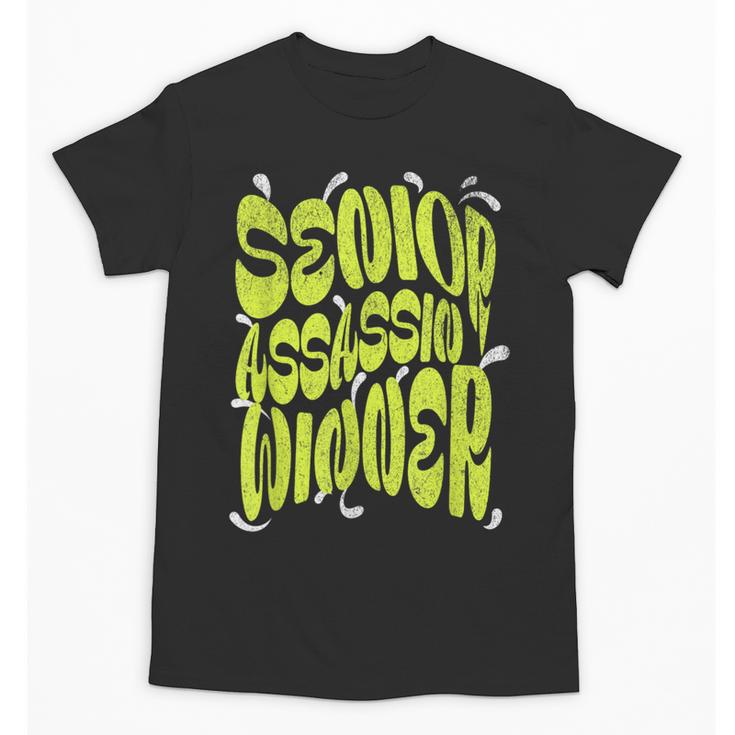 Senior Assassin Winner School Graduation Water Game Unisex T-Shirt