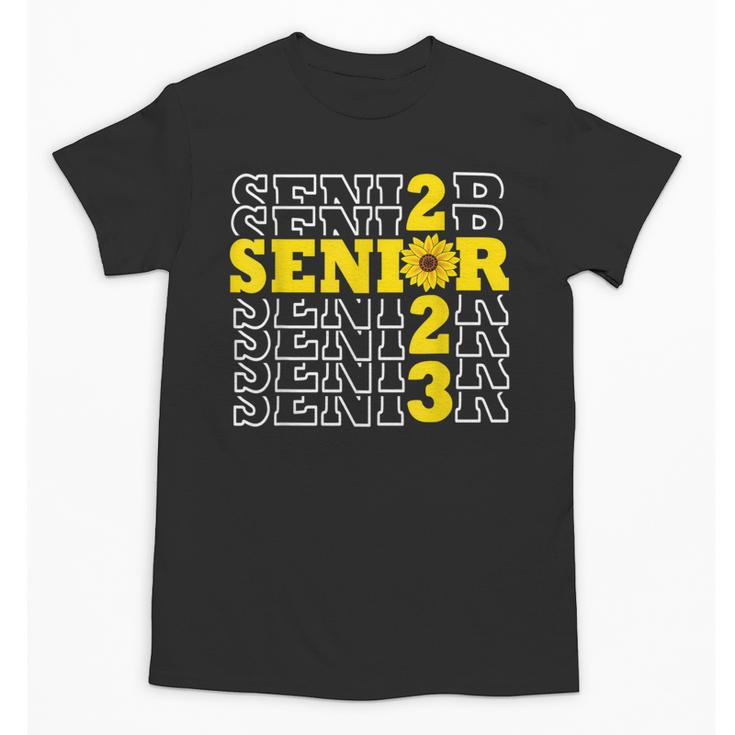 Senior Class Of 2023 Sunflower Graduation Seniors 23 Unisex T-Shirt