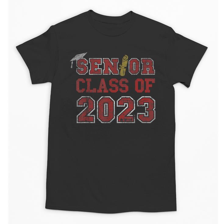 Senior Graduation Class Of 2023 High School College Graduate Unisex T-Shirt